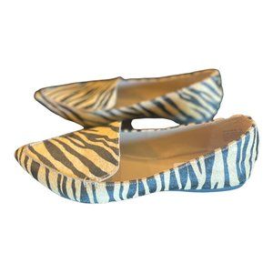 Steve Madden Women's Feather Loafer in Tiger Print - Size 7. NEVER BEEN WORN!